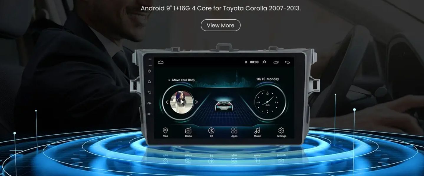 Toyota Android Car Stereo