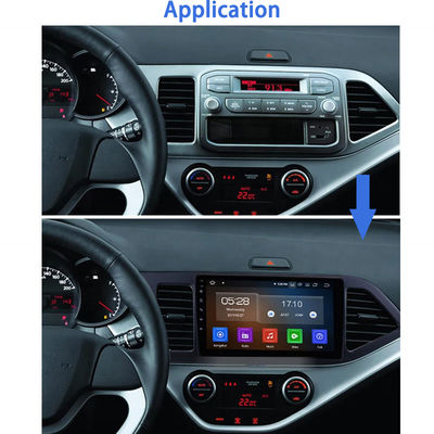 Quad Core Car Mp5 Player LHD 2011-2014 9 Inch GPS Navigation Fit